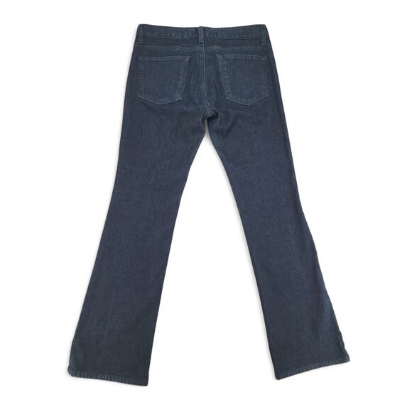 LOFT Modern Bootcut Jeans Size 6 Stretch Mid Rise Dark Wash Denim - Picture 2 of 4